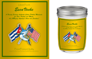 Food product label that is 3.5” x 3.5” to fit pint jar.  | Packaging Design by jaycobbb