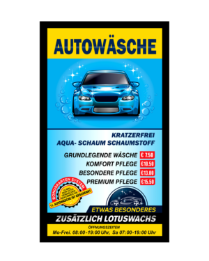 Billboard Design by sanalkumar for Waschfabrik Autopflege GmbH | Design: #22511348