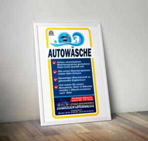 Billboard Design by sanalkumar for Waschfabrik Autopflege GmbH | Design: #22535552