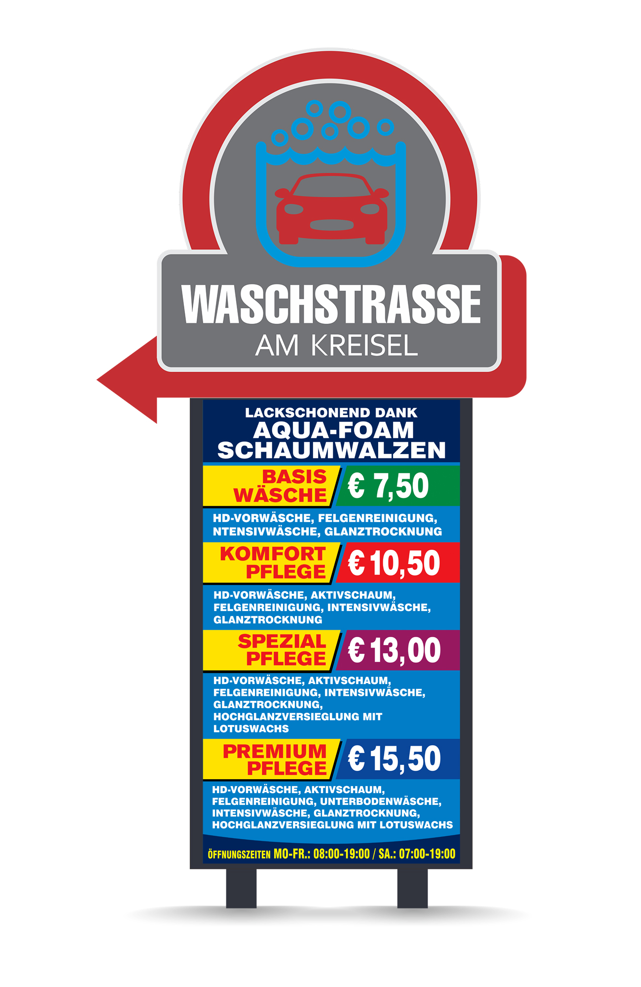 Billboard Design by sanalkumar for Waschfabrik Autopflege GmbH | Design #22540245