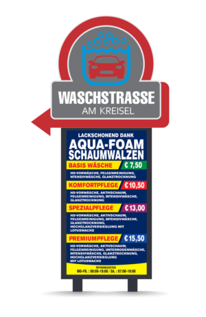 Billboard Design by sanalkumar for Waschfabrik Autopflege GmbH | Design: #22540247