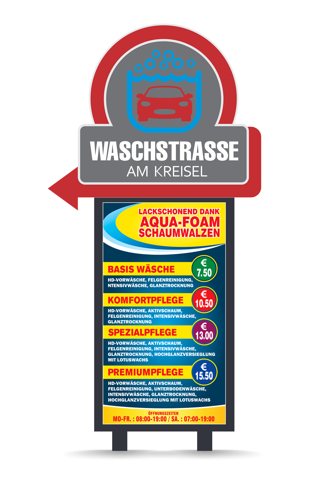Billboard Design by sanalkumar for Waschfabrik Autopflege GmbH | Design #22564118