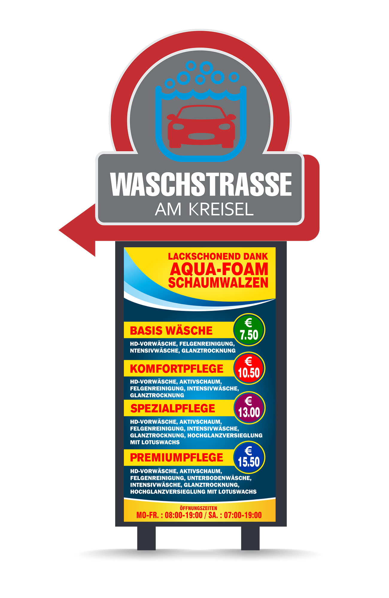 Diseño de Cartelera por sanalkumar para Waschfabrik Autopflege GmbH | Diseño #22564148