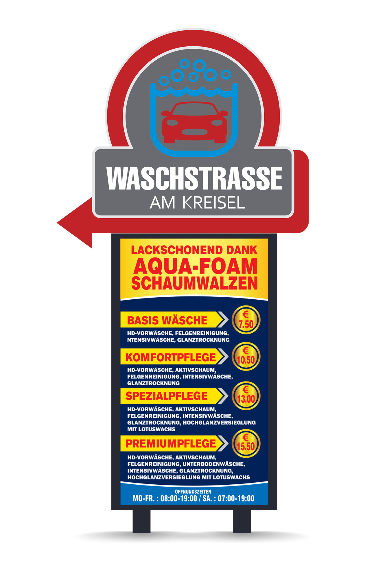 Billboard Design by sanalkumar for Waschfabrik Autopflege GmbH | Design #22566562