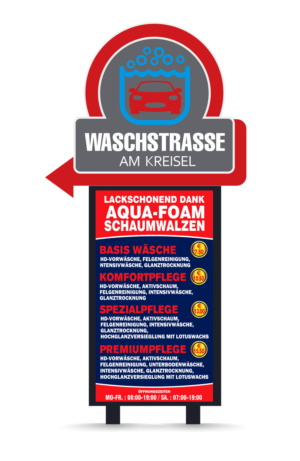 Billboard Design by sanalkumar for Waschfabrik Autopflege GmbH | Design: #22566783