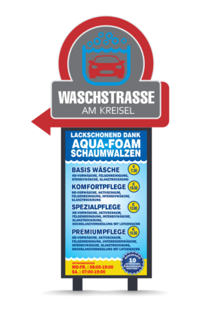 Billboard Design by sanalkumar for Waschfabrik Autopflege GmbH | Design: #22571100