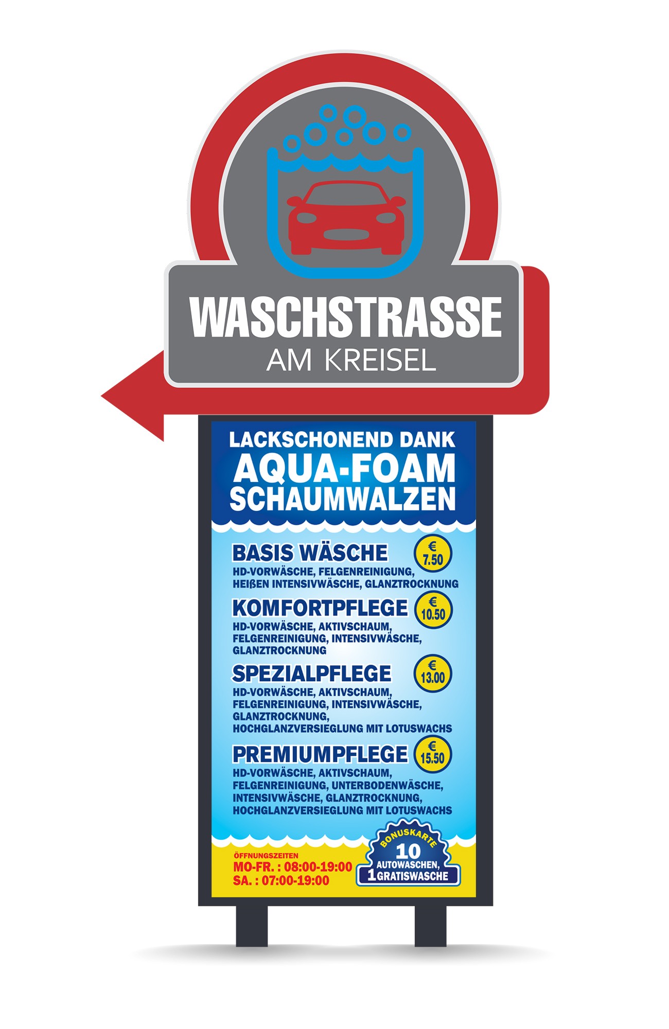Billboard Design by sanalkumar for Waschfabrik Autopflege GmbH | Design: #22665564