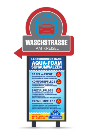 Billboard Design by sanalkumar for Waschfabrik Autopflege GmbH | Design: #22701234
