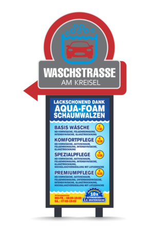 Billboard Design by sanalkumar for Waschfabrik Autopflege GmbH | Design: #22701236