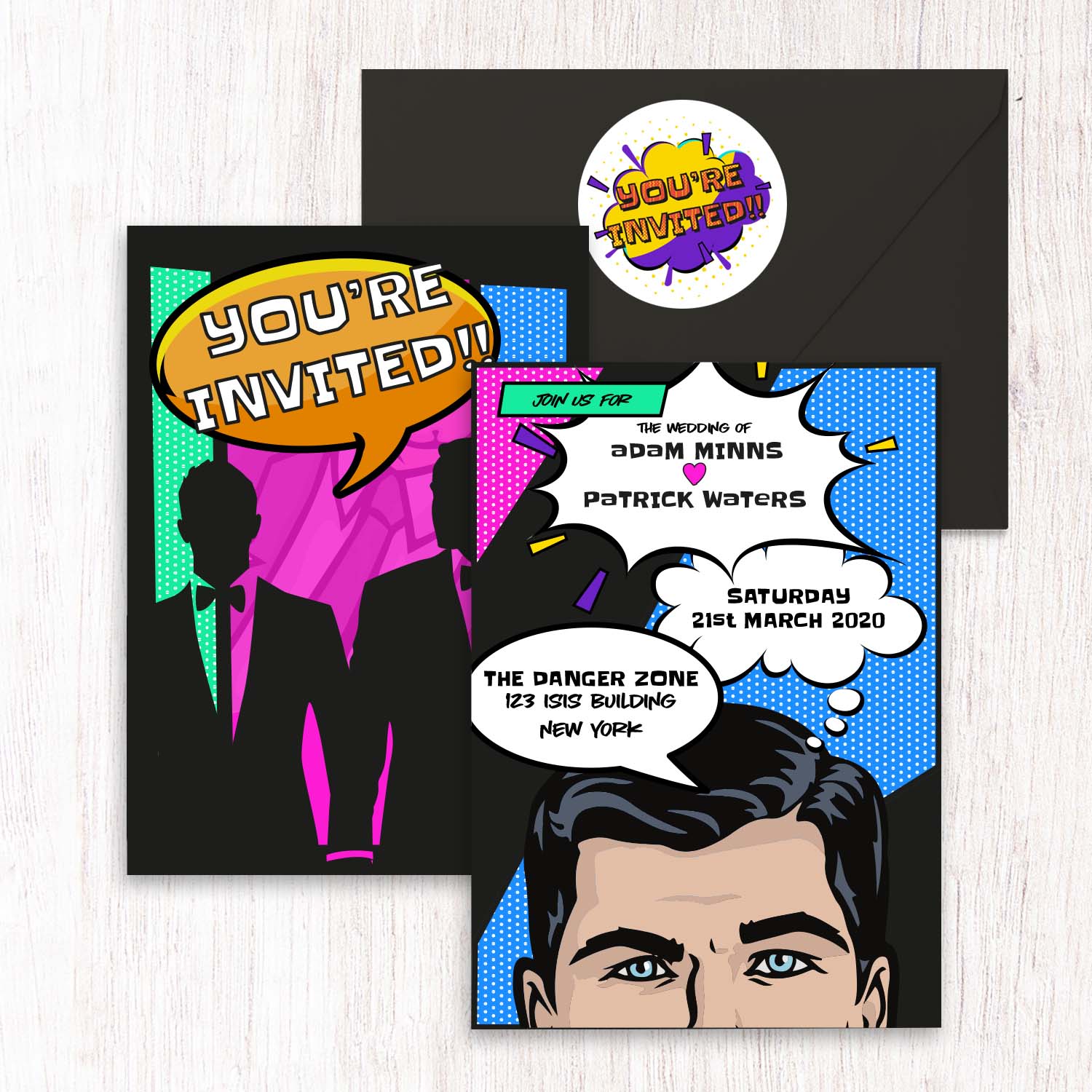 Invitation Design by FFoundry for this project | Design #22501408