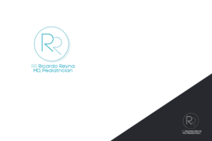 RR   Ricardo Reyna MD,  Pediatrician | Logo Design by jaime.sp