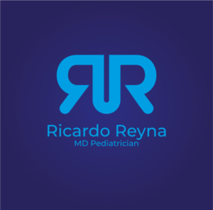 RR   Ricardo Reyna MD,  Pediatrician | Logo Design by Al Pech