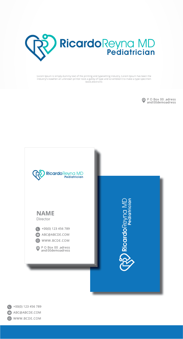 Logo Design by graphicevolution for Ricardo Reyna, MD | Design: #22486715