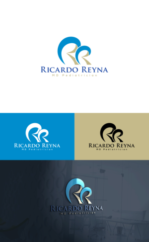 RR   Ricardo Reyna MD,  Pediatrician | Logo Design by siti MWDesign