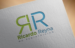 RR   Ricardo Reyna MD,  Pediatrician | Logo Design by Kim Ji