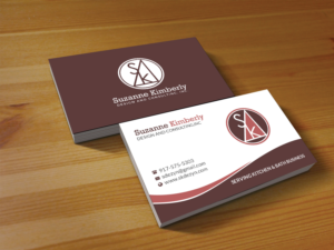Business Card Design by Creations Box 2015 for Suzanne Kimberly Design and Consulting, Inc. | Design: #22477426