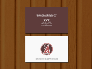 Business Card Design by Creations Box 2015 for Suzanne Kimberly Design and Consulting, Inc. | Design: #22477476