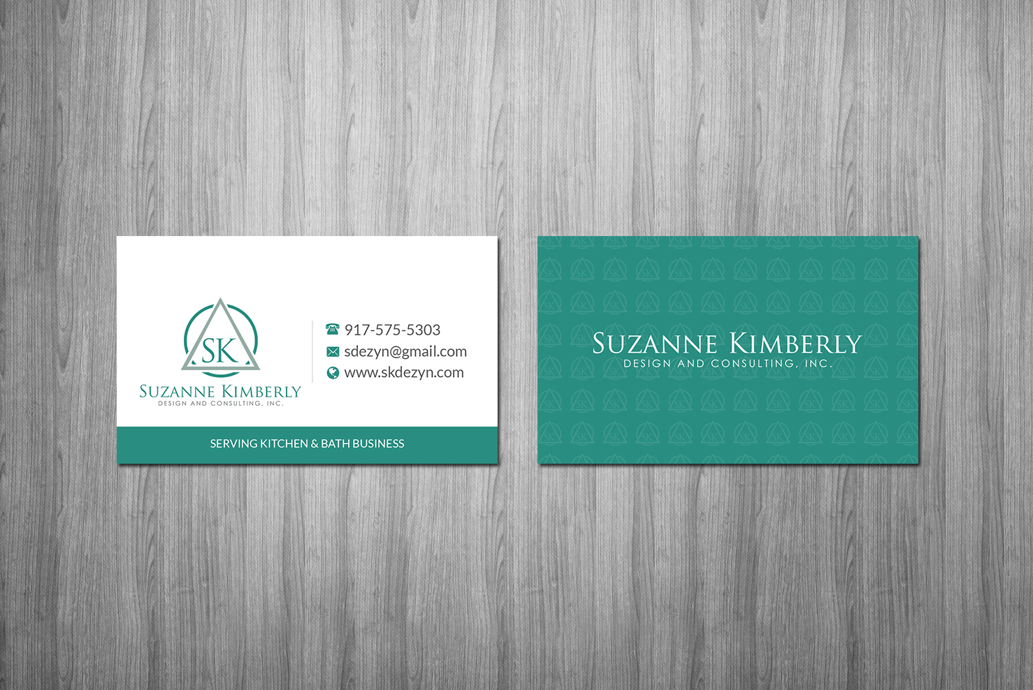 Business Card Design by Creations Box 2015 for Suzanne Kimberly Design and Consulting, Inc. | Design #22477486