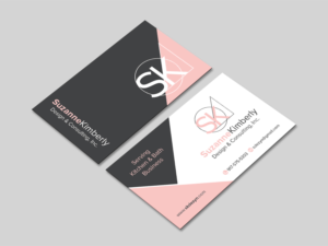 Business Card Design by MDesign for Suzanne Kimberly Design and Consulting, Inc. | Design: #22474477