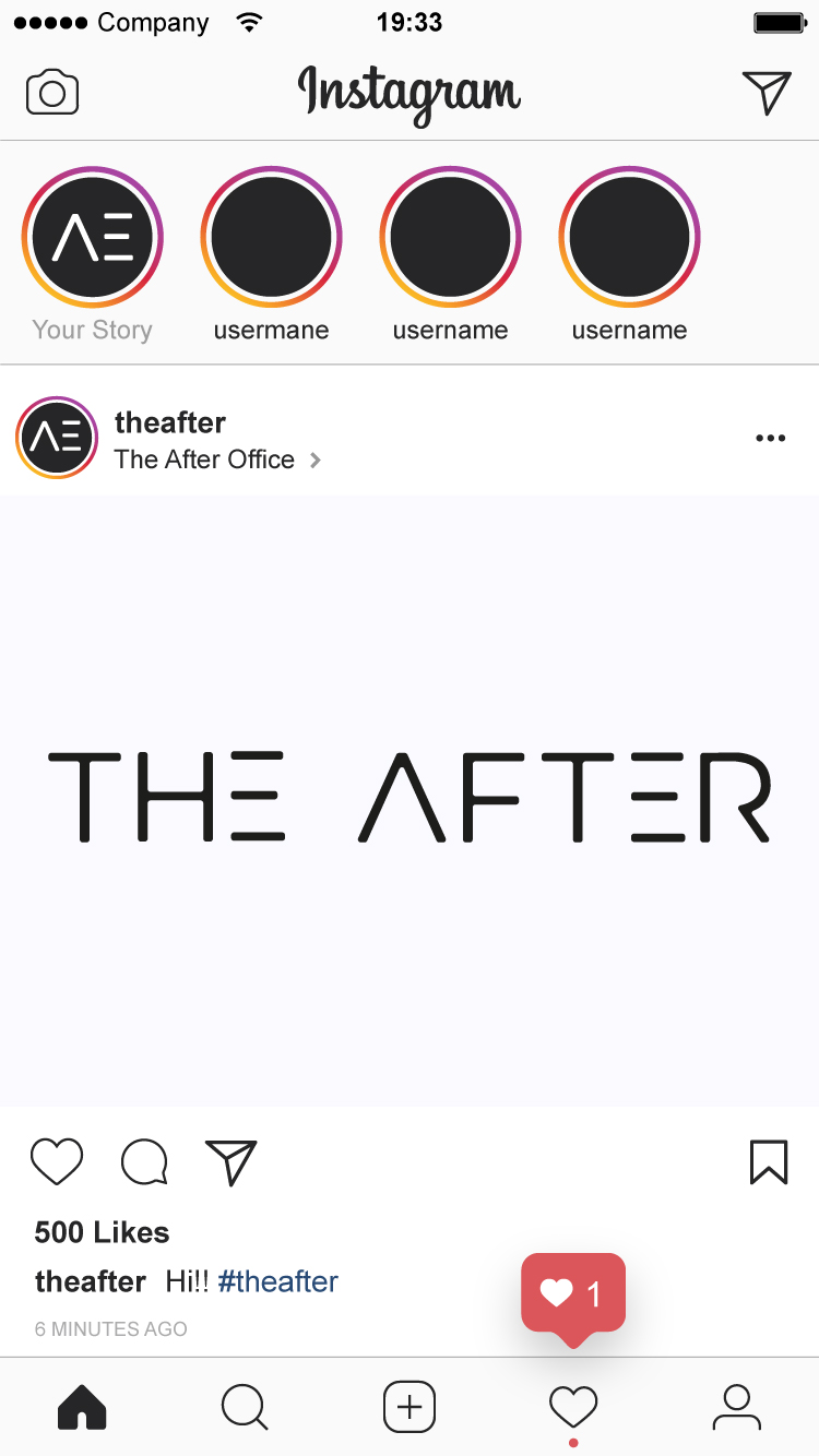 Logo Design by Tiia Mari Designs for The After | Design #22510234