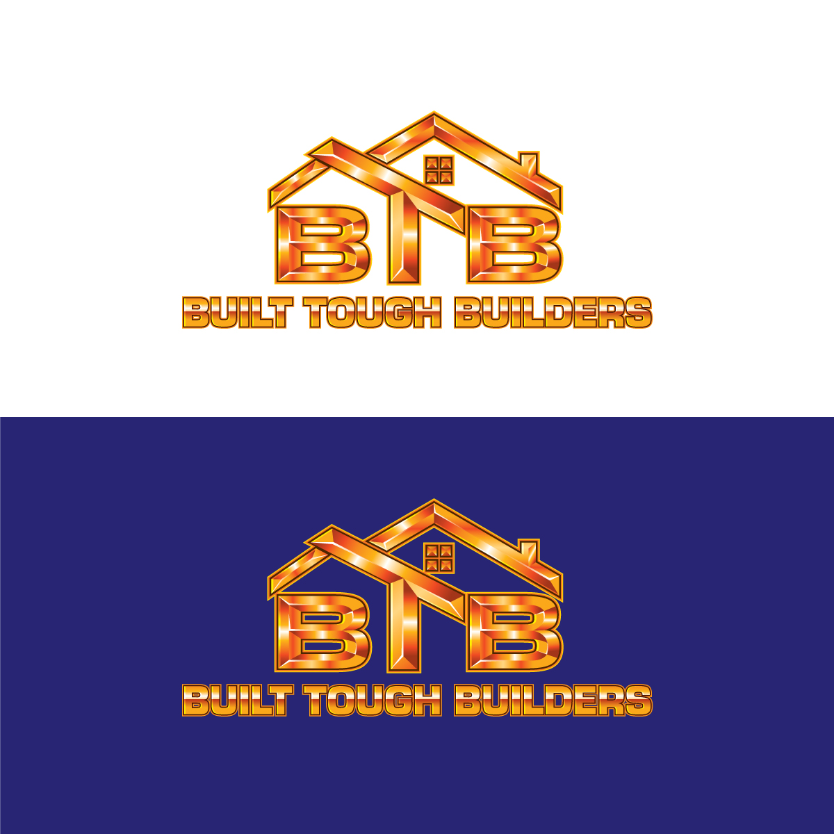 Logo Design by prodesigns99 for Built Tough Builders | Design #22463331