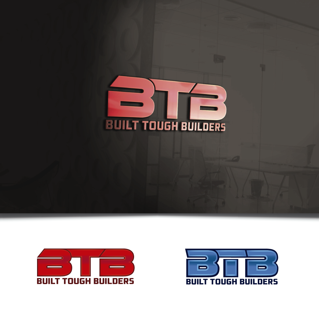 Logo Design by WooW Designs for Built Tough Builders | Design #22456442