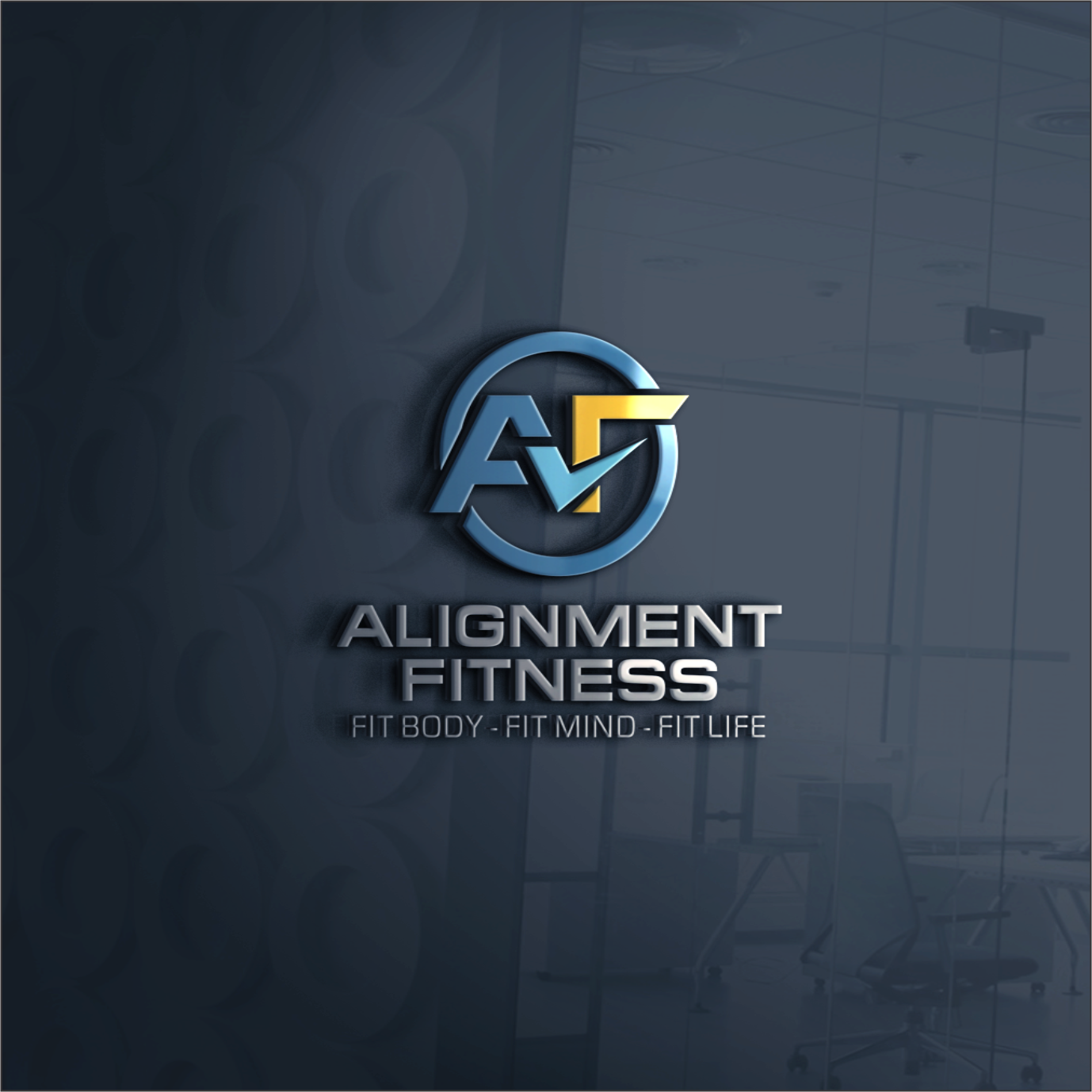 Logo Design by Arham Hidayat for Alignment Fitness | Design #22677371