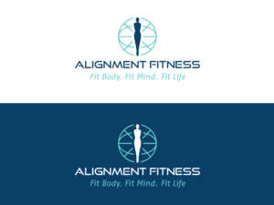Logo Design by wonderland for Alignment Fitness | Design: #22458918