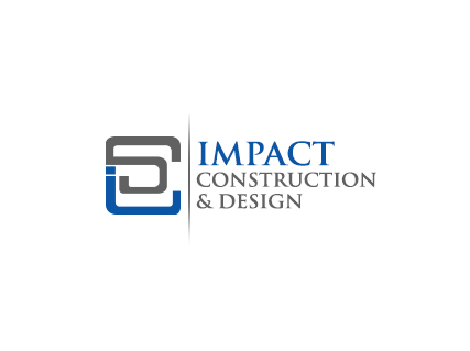Logo Design by Borun for Impact Construction & Design | Design #22467622