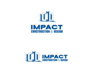 Logo Design by Wonderful design for Impact Construction & Design | Design: #22459907