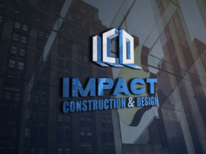 Logo Design by Wonderful design for Impact Construction & Design | Design: #22459909
