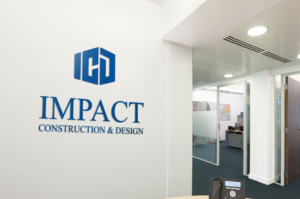 Logo Design by Wonderful design for Impact Construction & Design | Design: #22462253