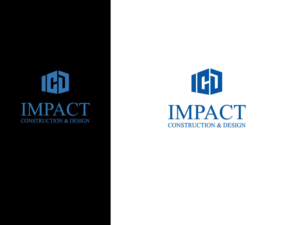 Logo Design by Wonderful design for Impact Construction & Design | Design: #22462254