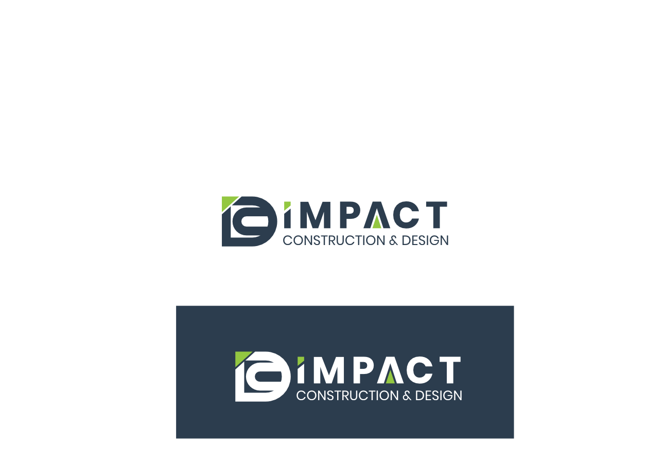 Logo-Design von Gita. für Impact Construction & Design | Design #22478187