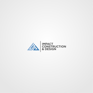 Logo Design by rza_sjn for Impact Construction & Design | Design #22459470
