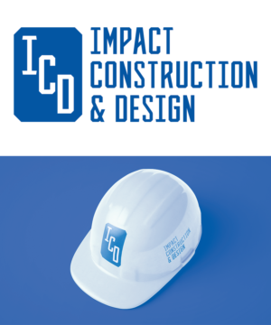 Logo Design by Carolina Ramírez for Impact Construction & Design | Design #22478181