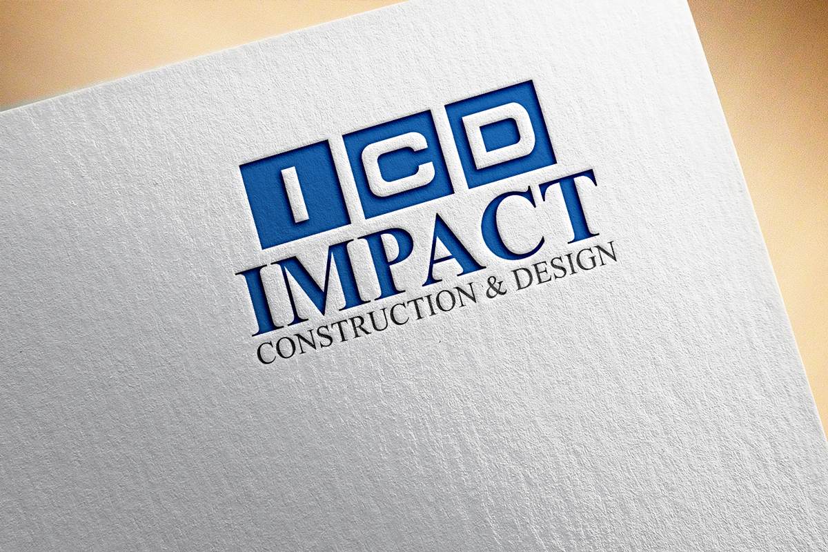Logo-Design von Hatha für Impact Construction & Design | Design #22461074