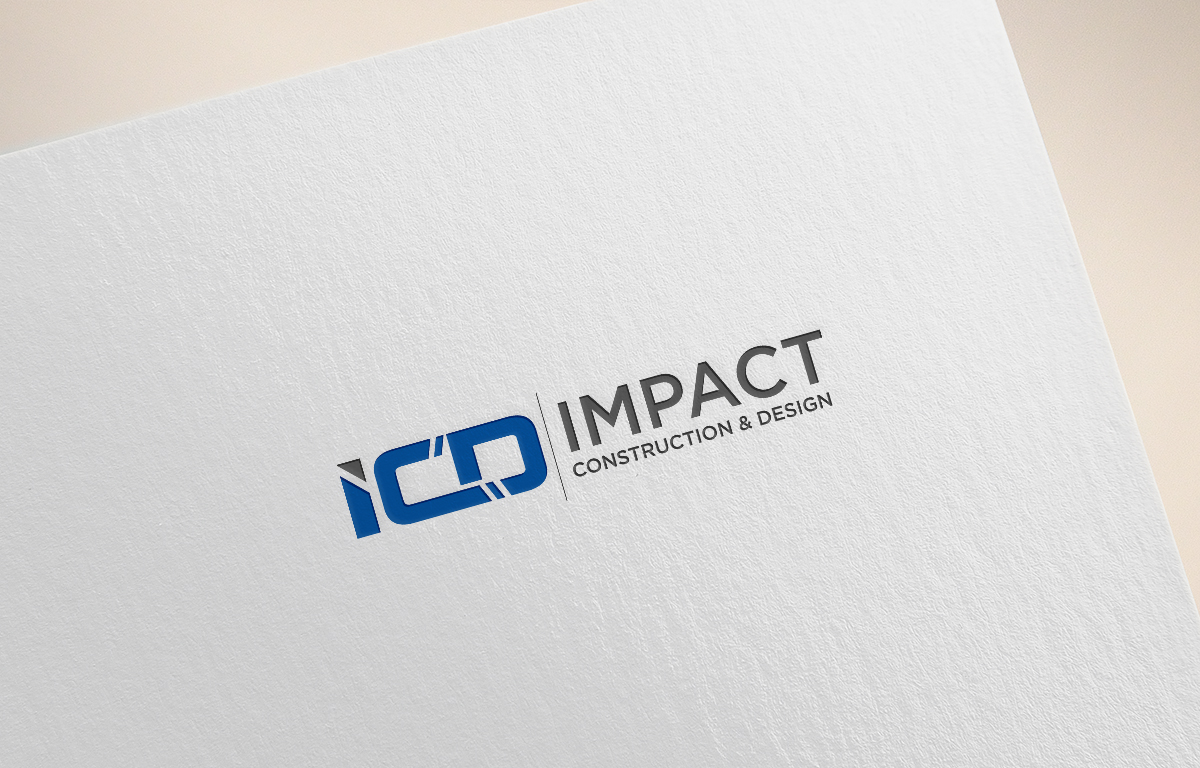 Diseño de Logo por CreativeBaba para Impact Construction & Design | Diseño #22459620