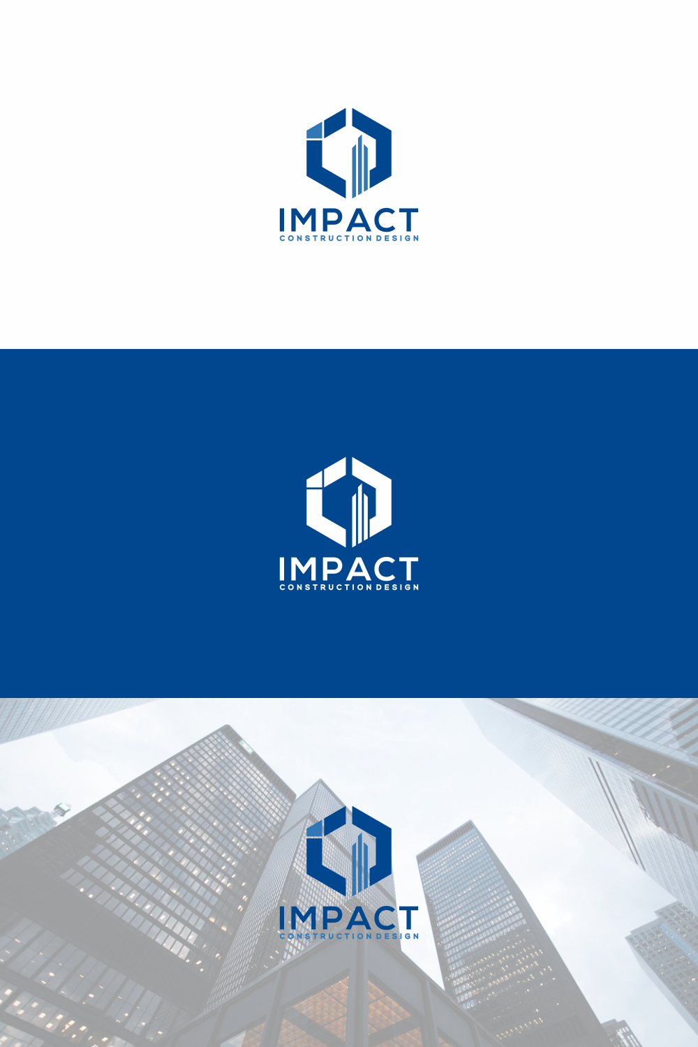 Logo-Design von Nur Romi für Impact Construction & Design | Design #22465990