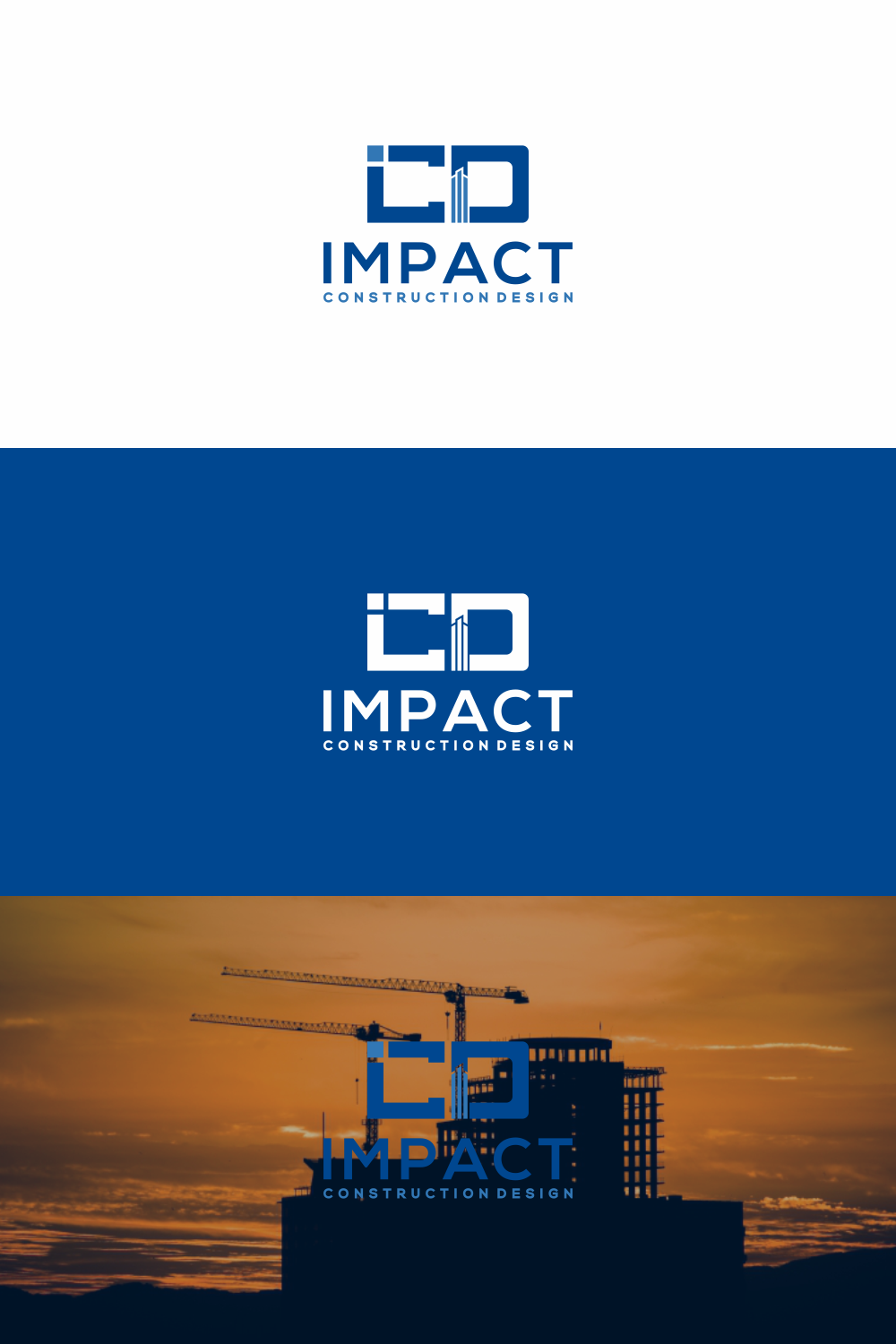 Logo-Design von Nur Romi für Impact Construction & Design | Design #22473077