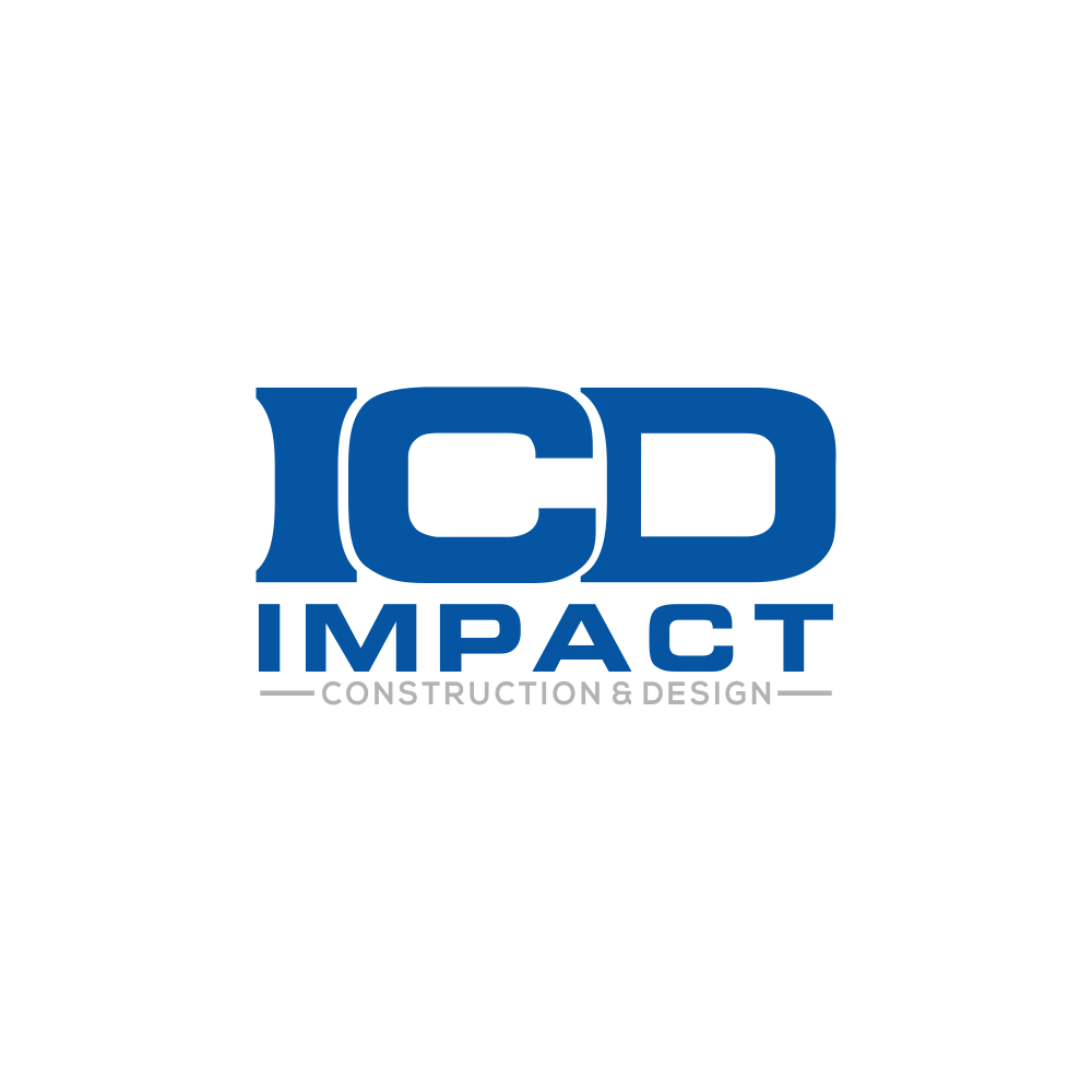 Logo Design by Gerald Design 3 for Impact Construction & Design | Design #22456704