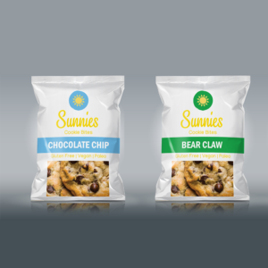 Sunnies Snacks - Product Packaging (Snack wrapper) | Design Emballage par jaycobbb