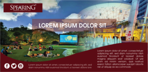 Advertisement Design by Pixper for Spearing Events Pte Ltd | Design: #22459217