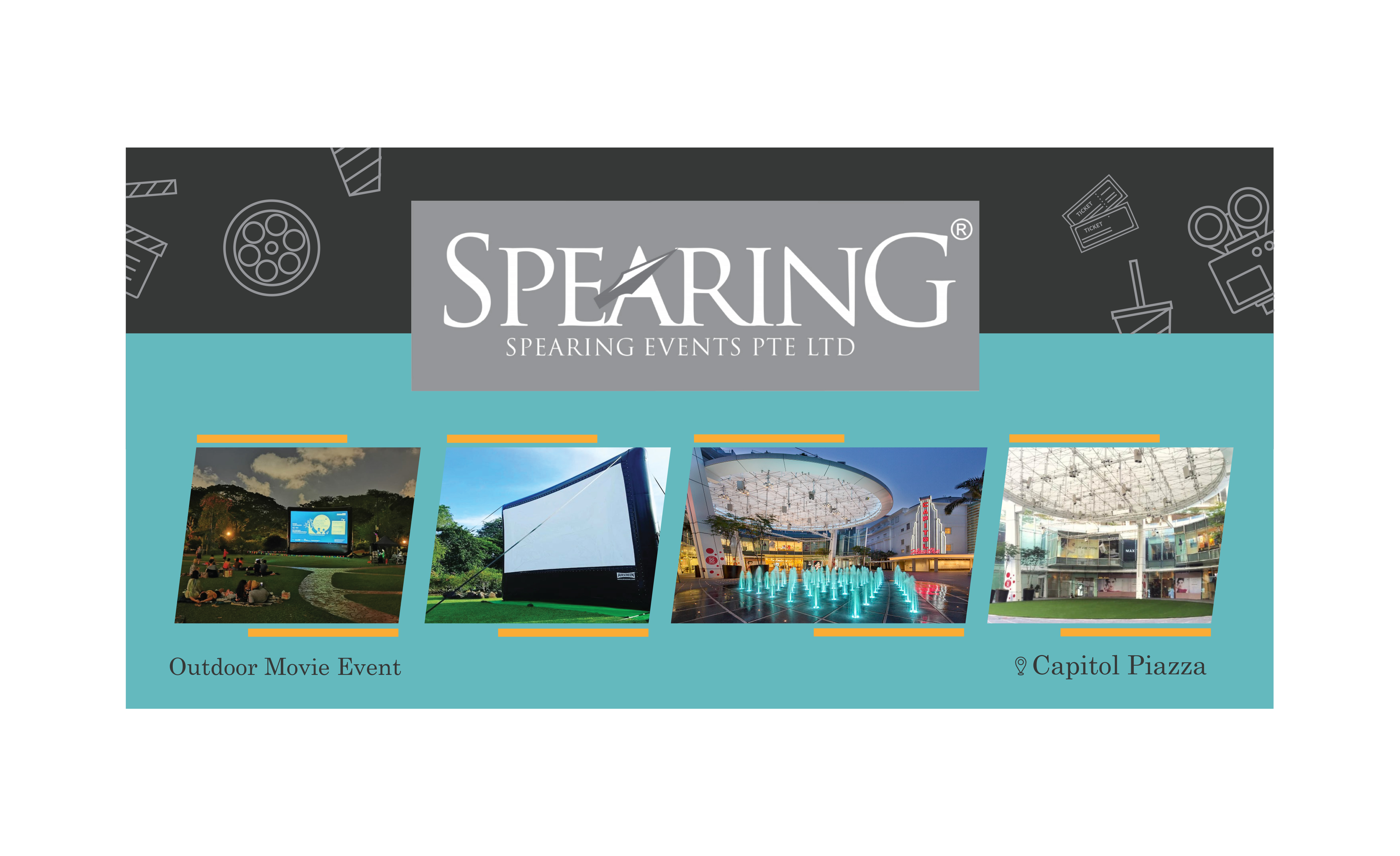 Advertisement Design by Kaja Hussain for Spearing Events Pte Ltd | Design #22458700