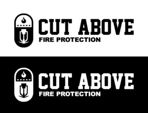 Logo Design by PeterGDesigns for Cut Above Fire Protection  | Design #22477593