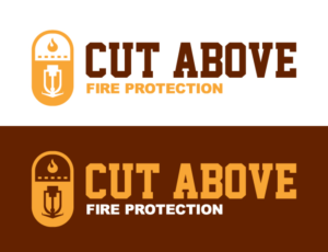 Logo Design by PeterGDesigns for Cut Above Fire Protection  | Design: #22477594