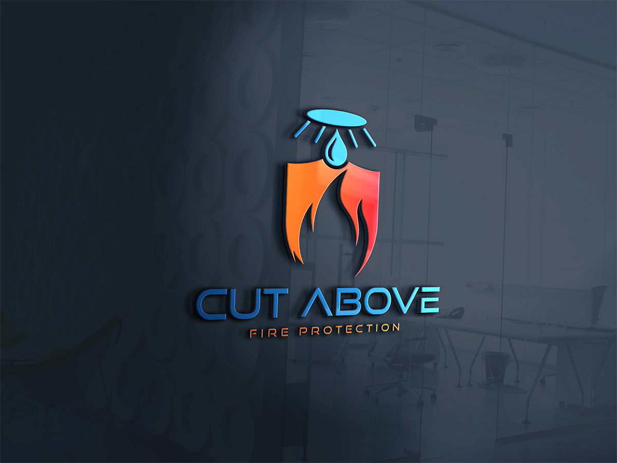 Logo Design by H-H Arts for Cut Above Fire Protection  | Design #22467126