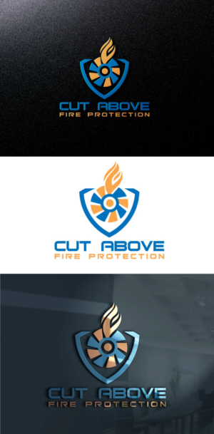 Cut Above Fire Protection | Logo Design by akterkhadijars