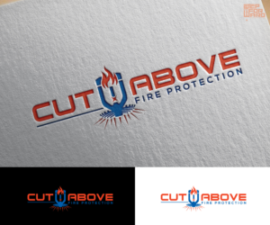Cut Above Fire Protection | Logo Design by step forward 2