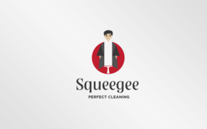 Squeegee Perfect Cleaning | Diseño de Logo por MT
